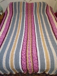Waffle Stitch Crochet Blanket